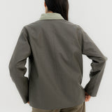 Leather Jacket Grey