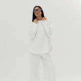 Warm Top Off White