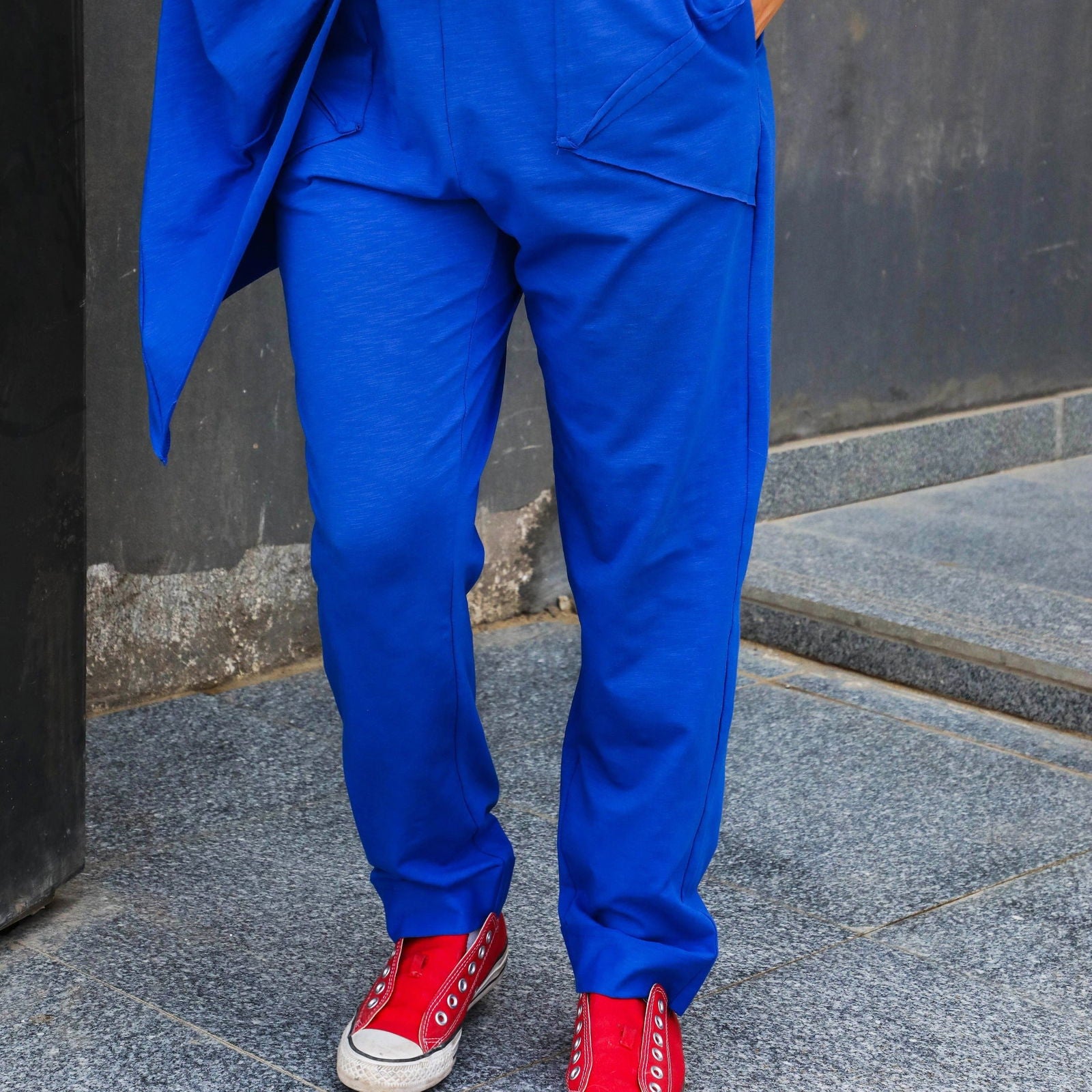 '- AB Essential Women Wear - Joggy Pants Blue
