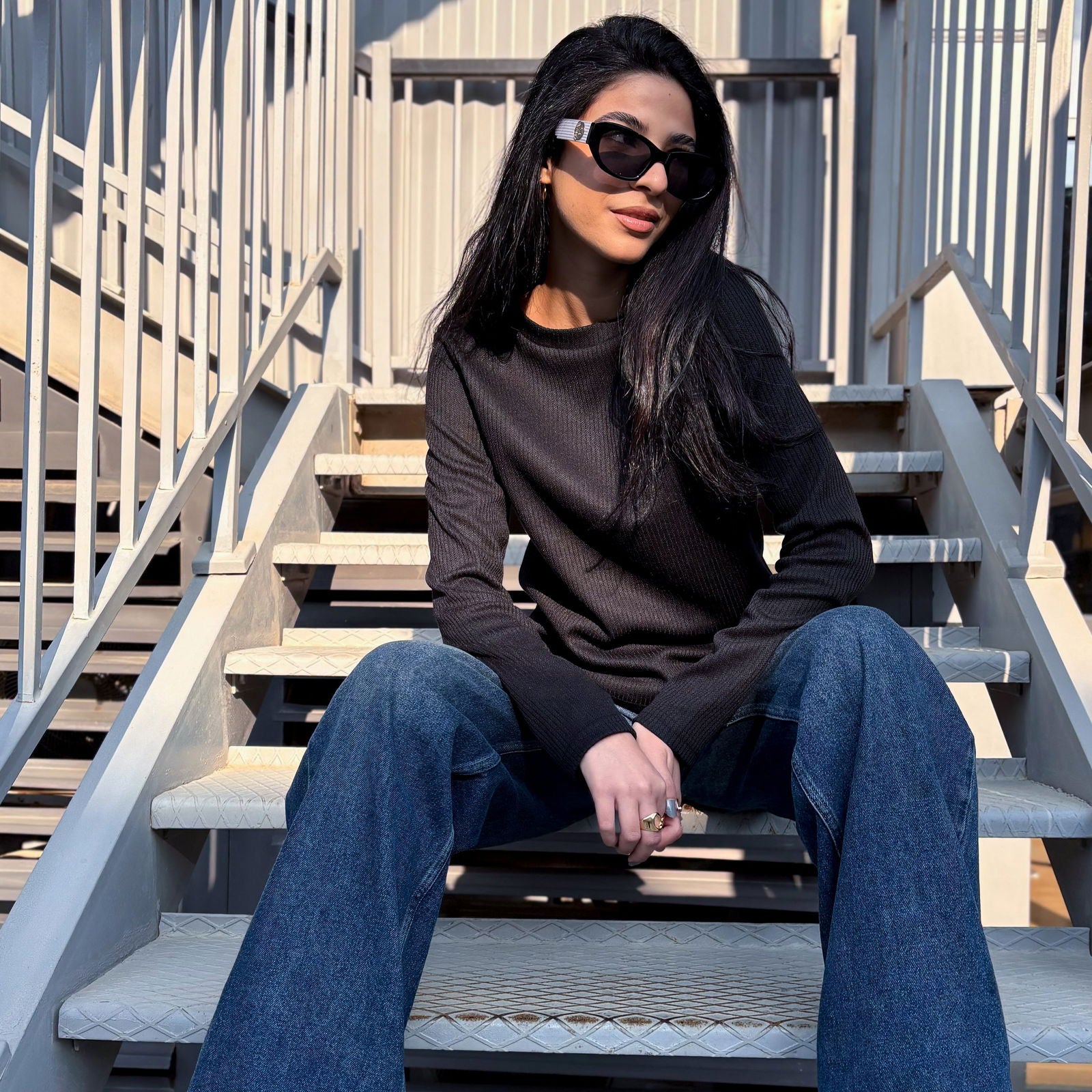 Aura Top Black - AB Essential Women Wear