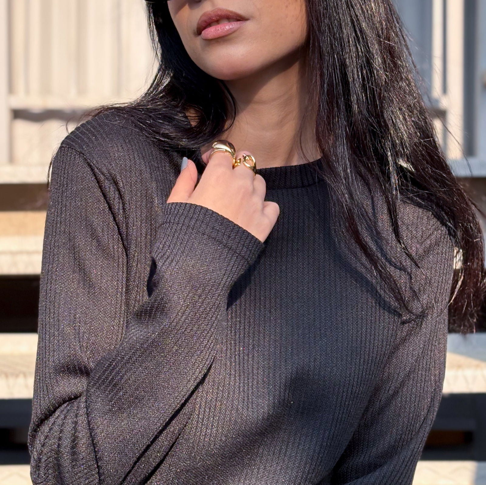 Aura Top Black - AB Essential Women Wear