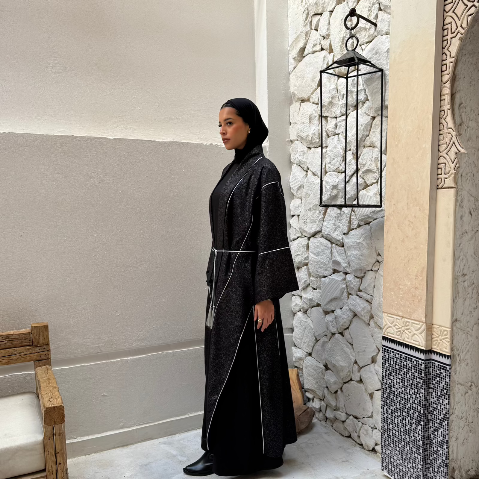 Bareek Kaftan - AB Essential Women Wear