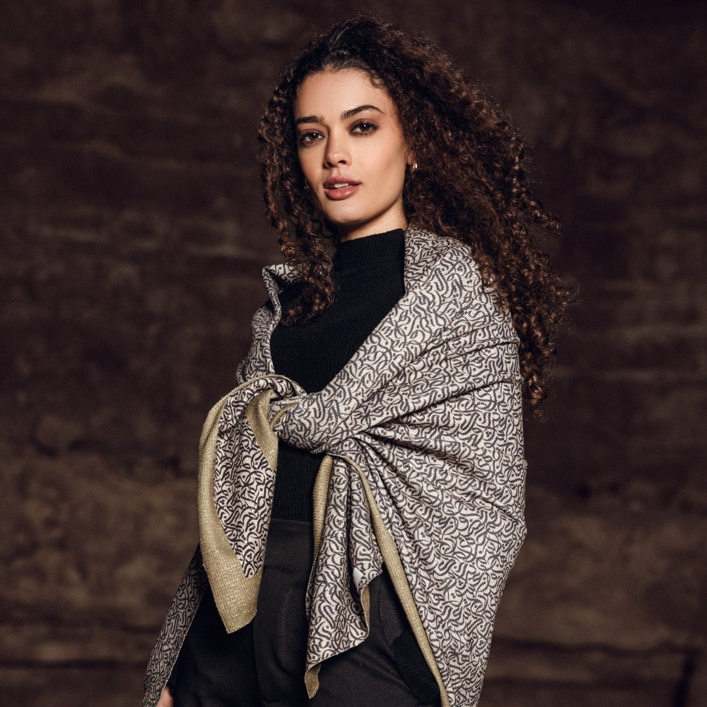 Bird Wool Scarf - AB Essential Women Wear