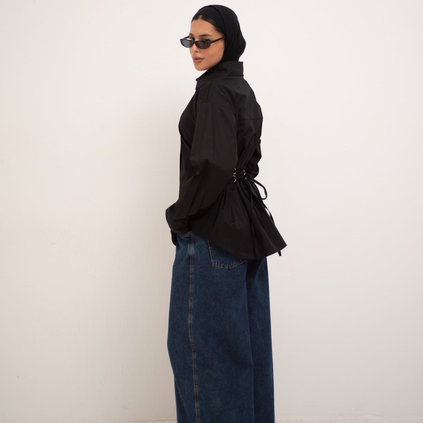 Cairo Shirt Black - AB Essential Women Wear