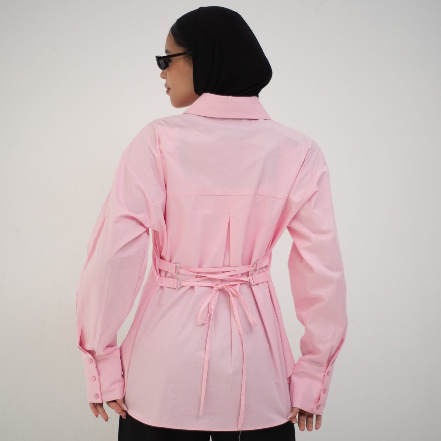 Cairo Shirt Powder Pink - AB Essential Women Wear