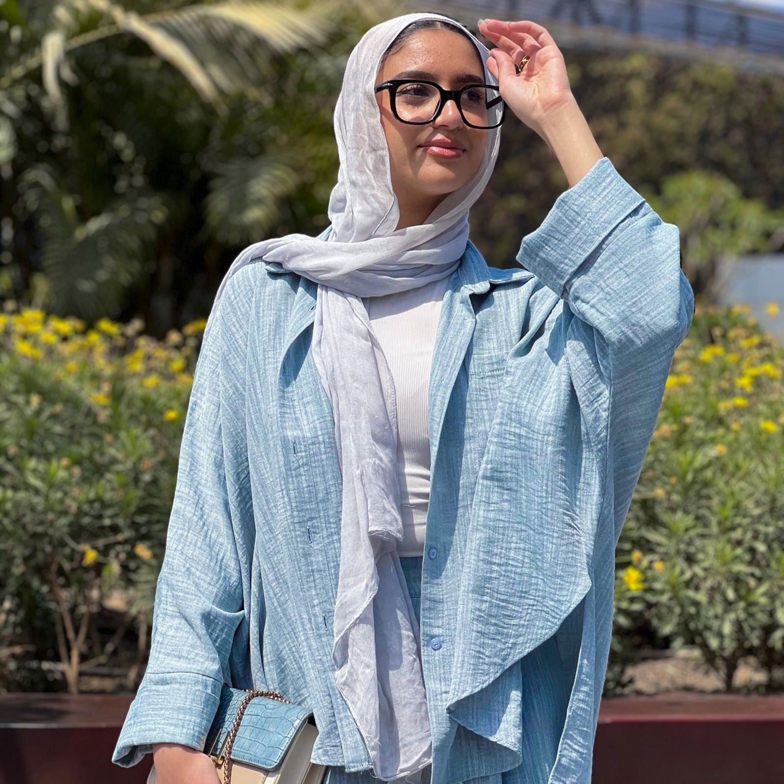 Comfort Shirt Baby Blue - AB Essential Women Wear