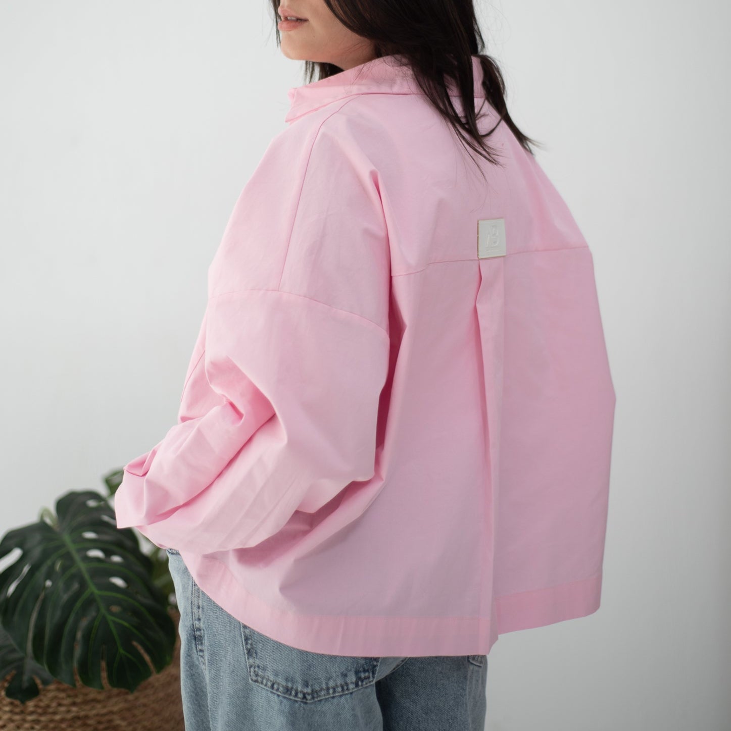 Cropi Shirt Powder Pink - AB Essential Women Wear