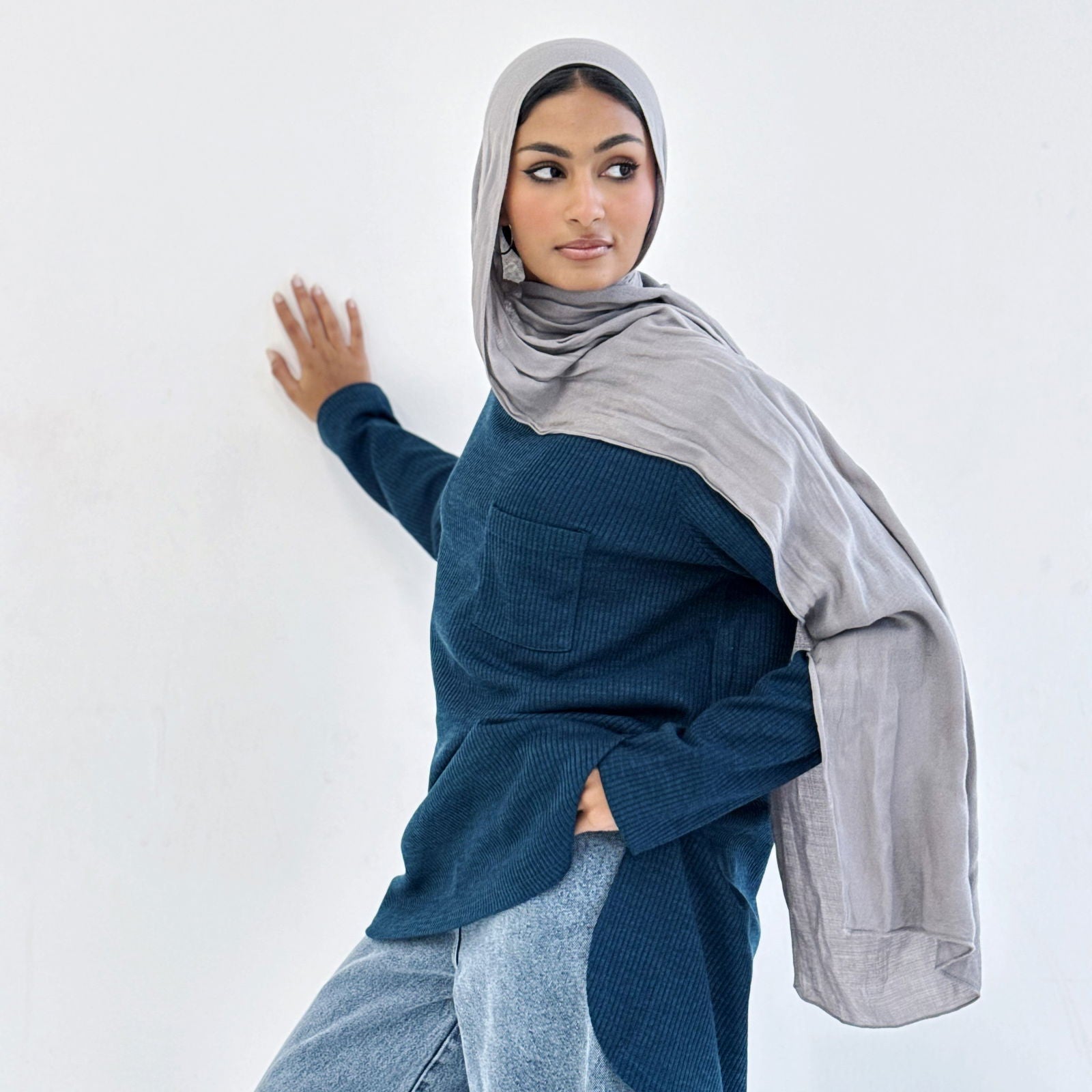 Essential Top Navy Blue - AB Essential Women Wear