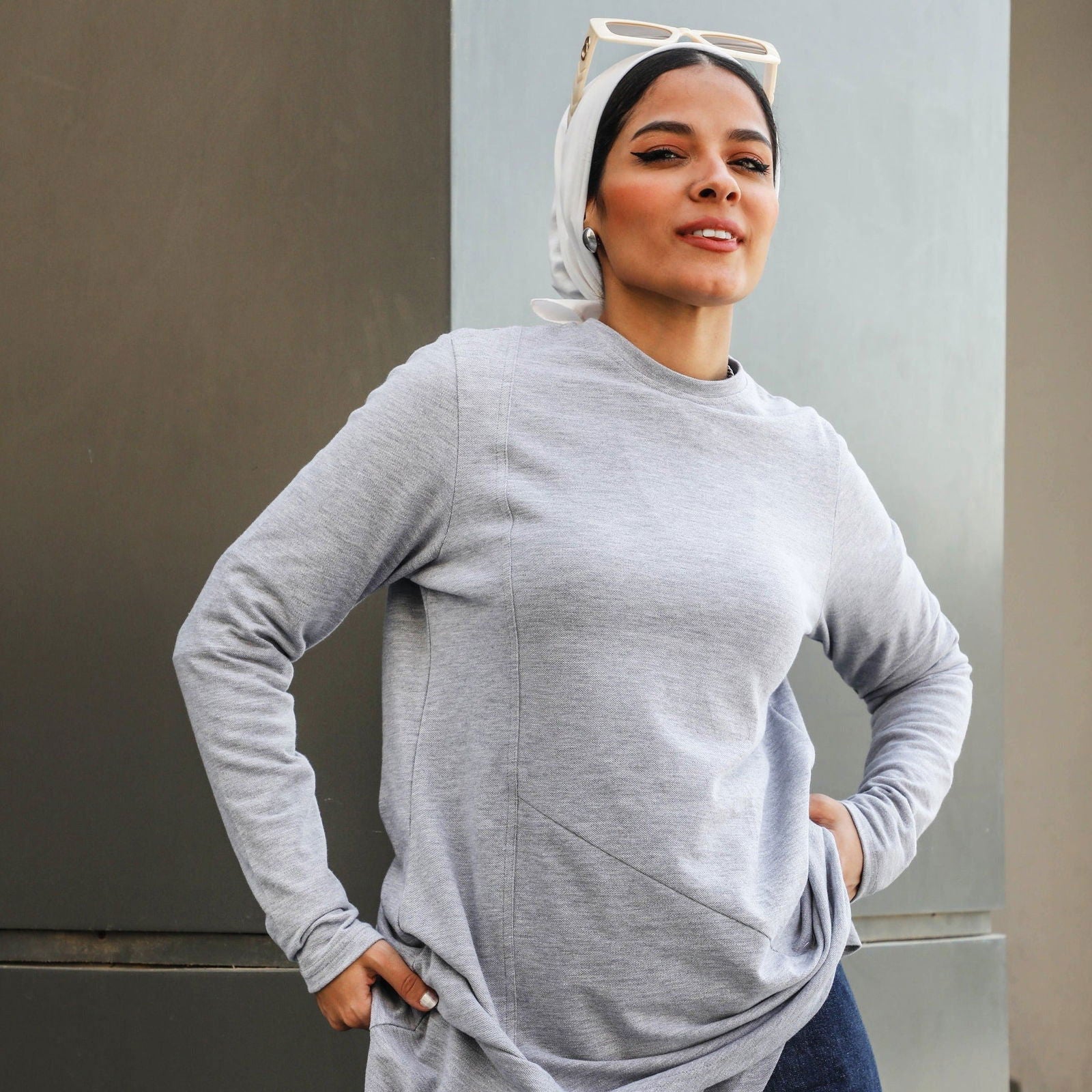 Everyday T-Shirt Grey - AB Essential Women Wear