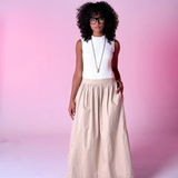 Balloon Skirt Beige