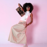 Balloon Skirt Beige