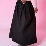 Balloon Skirt Black