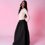 Balloon Skirt Black