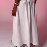 Balloon Skirt White
