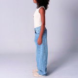 Diamond Parachute Pants Ice