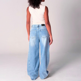 Diamond Parachute Pants Ice