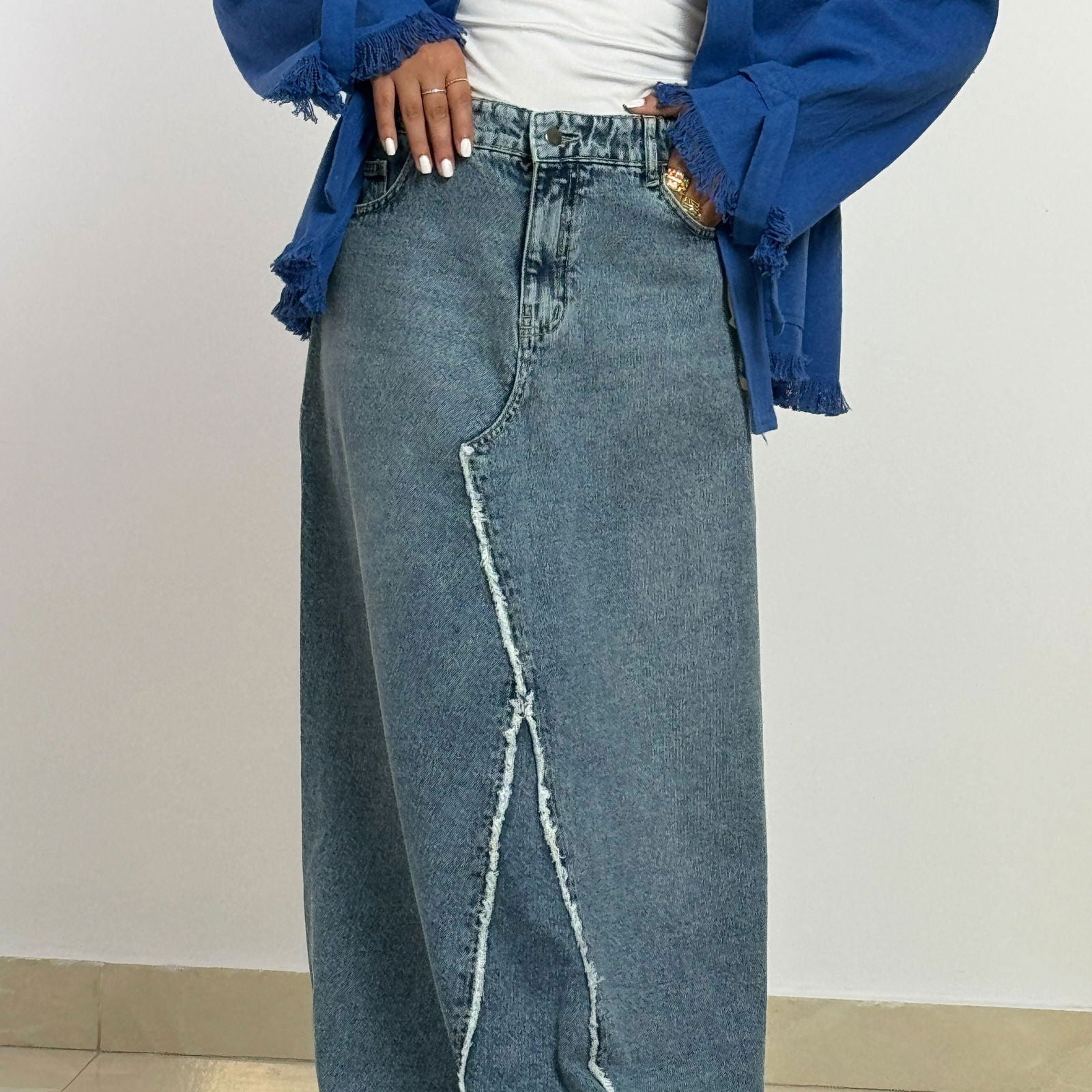 Must Have Denim Skirt - AB Essential Women Wear