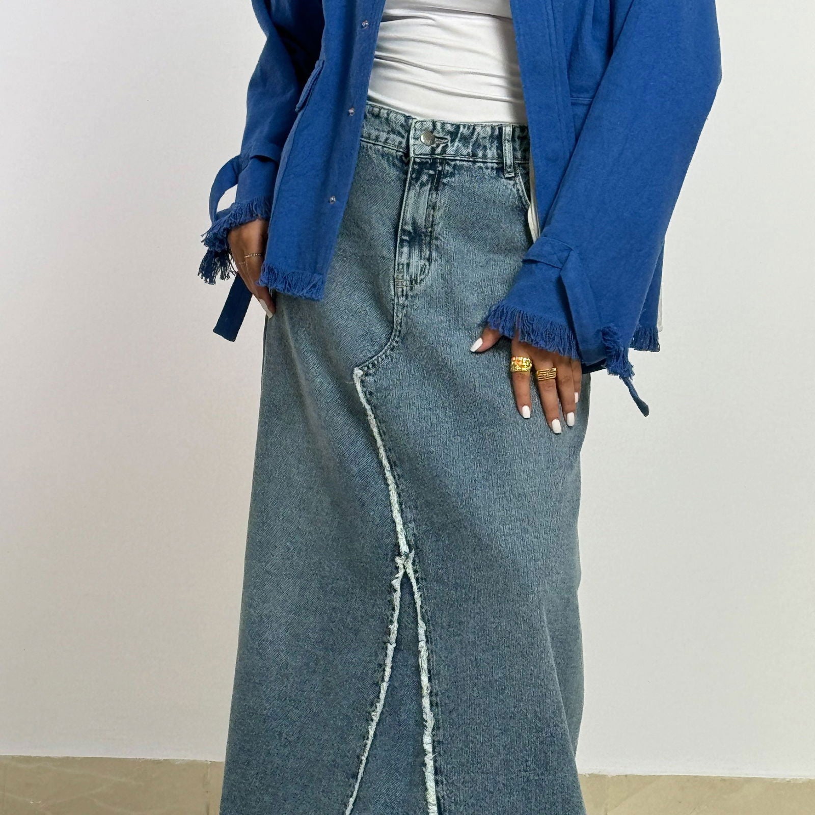 Must Have Denim Skirt - AB Essential Women Wear