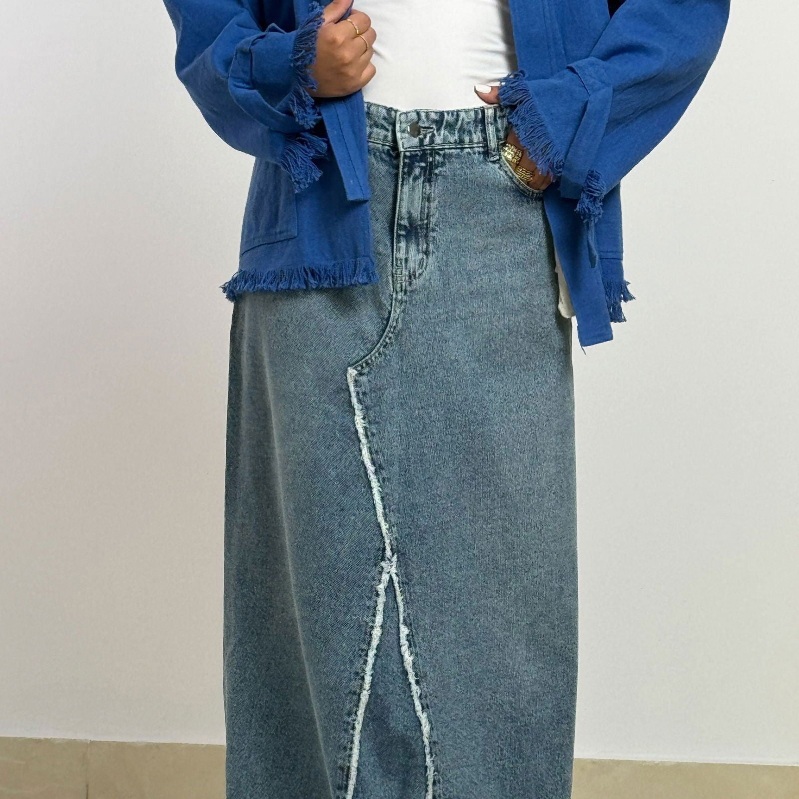 Must Have Denim Skirt - AB Essential Women Wear