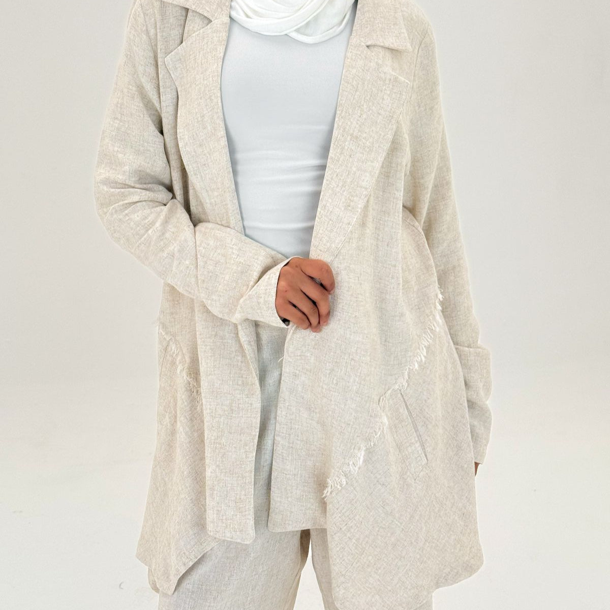 Nature Touch Linen Set - AB Essential Women Wear