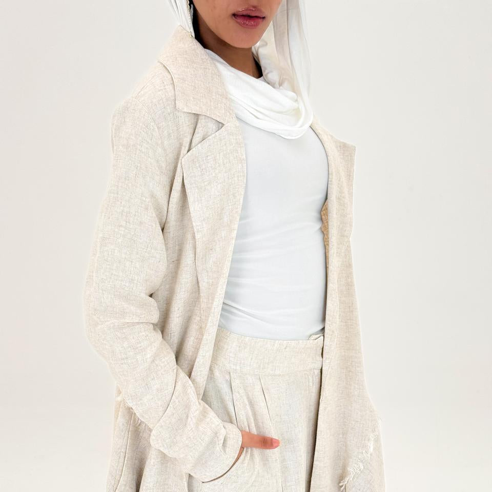Nature Touch Linen Set - AB Essential Women Wear