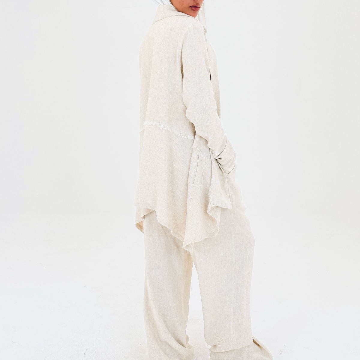 Nature Touch Linen Set - AB Essential Women Wear