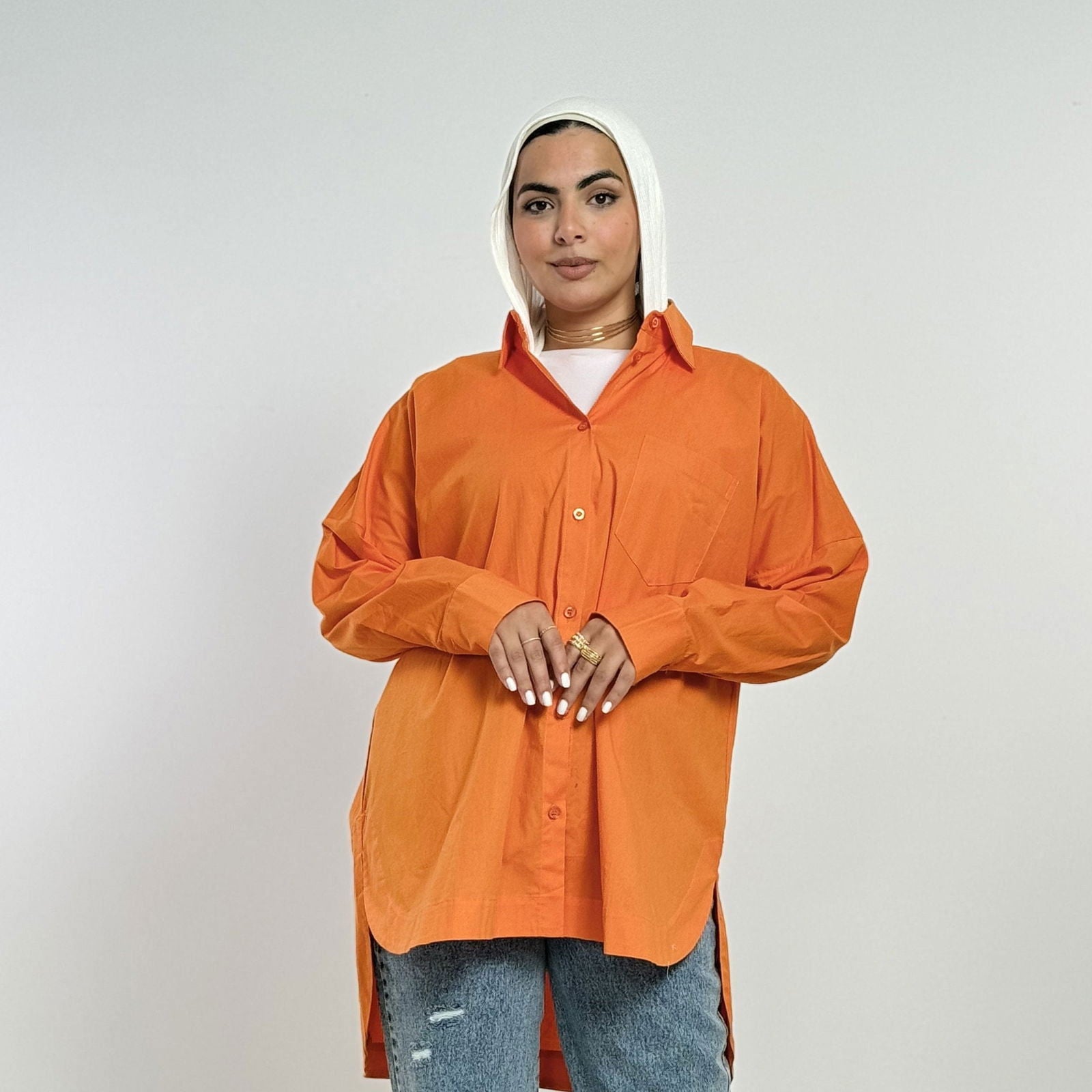 Super Orange Shirt - AB Essential Women Wear