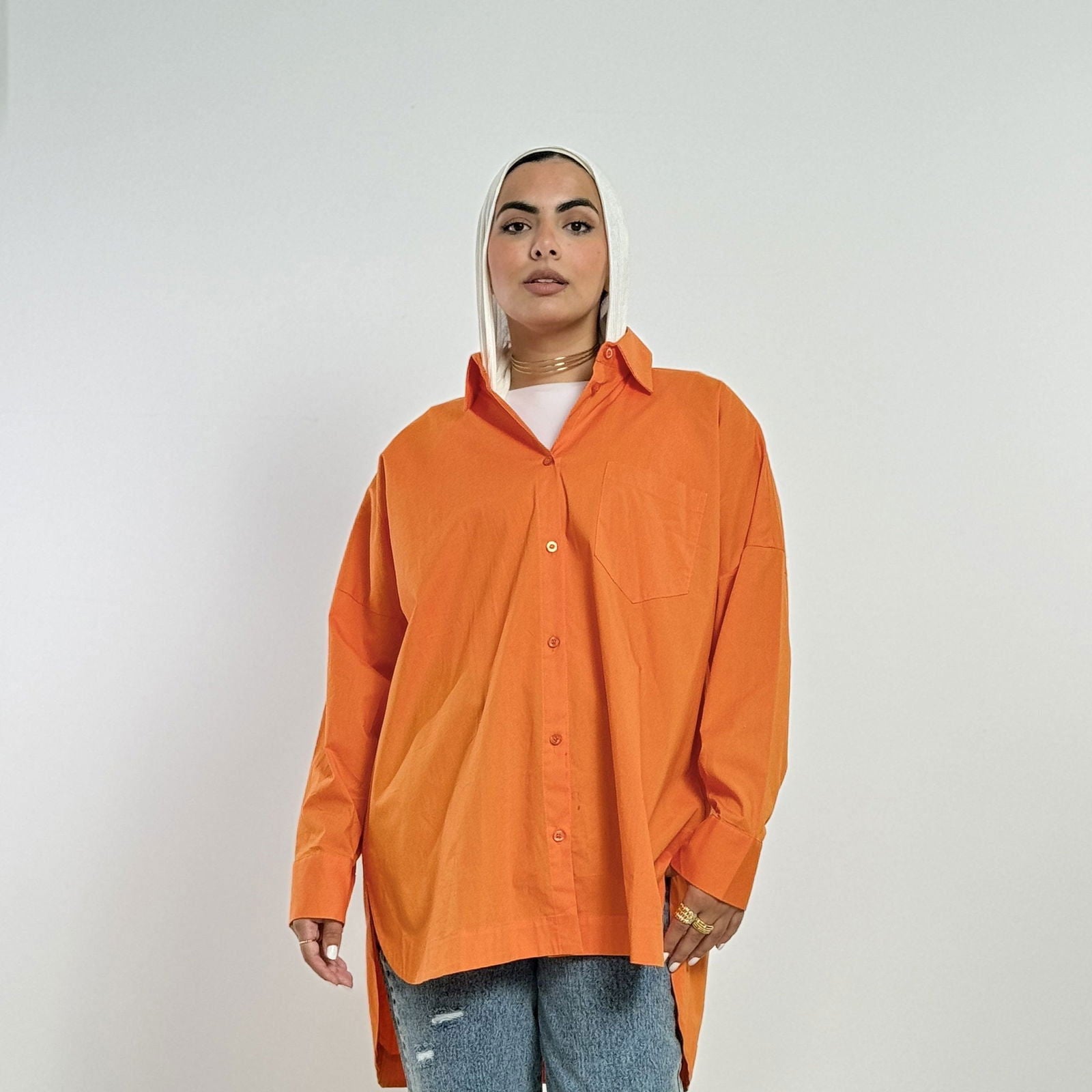 Super Orange Shirt - AB Essential Women Wear