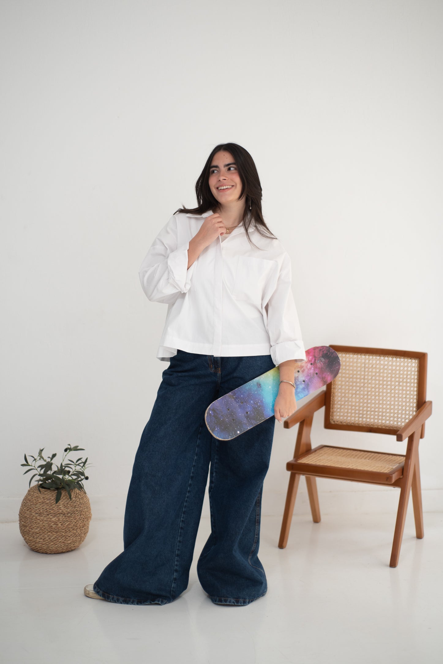 Wide Legs Jeans Pants - AB Essential Women Wear