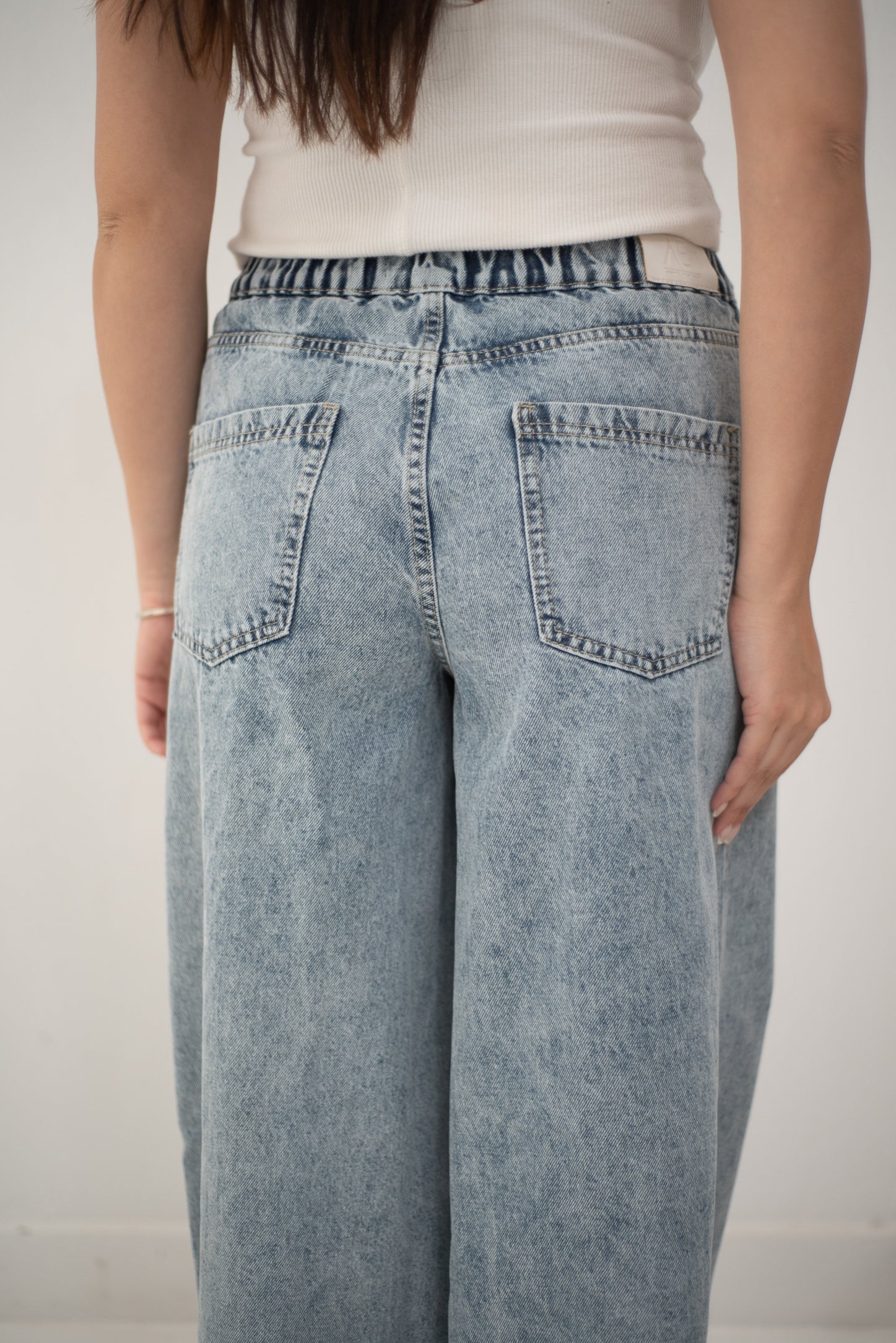 Wide Legs Jeans Pants ICE - AB Essential Women Wear