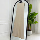 Basic Linen Dress No Sleeve Dark Beige - AB ESSENTIALS