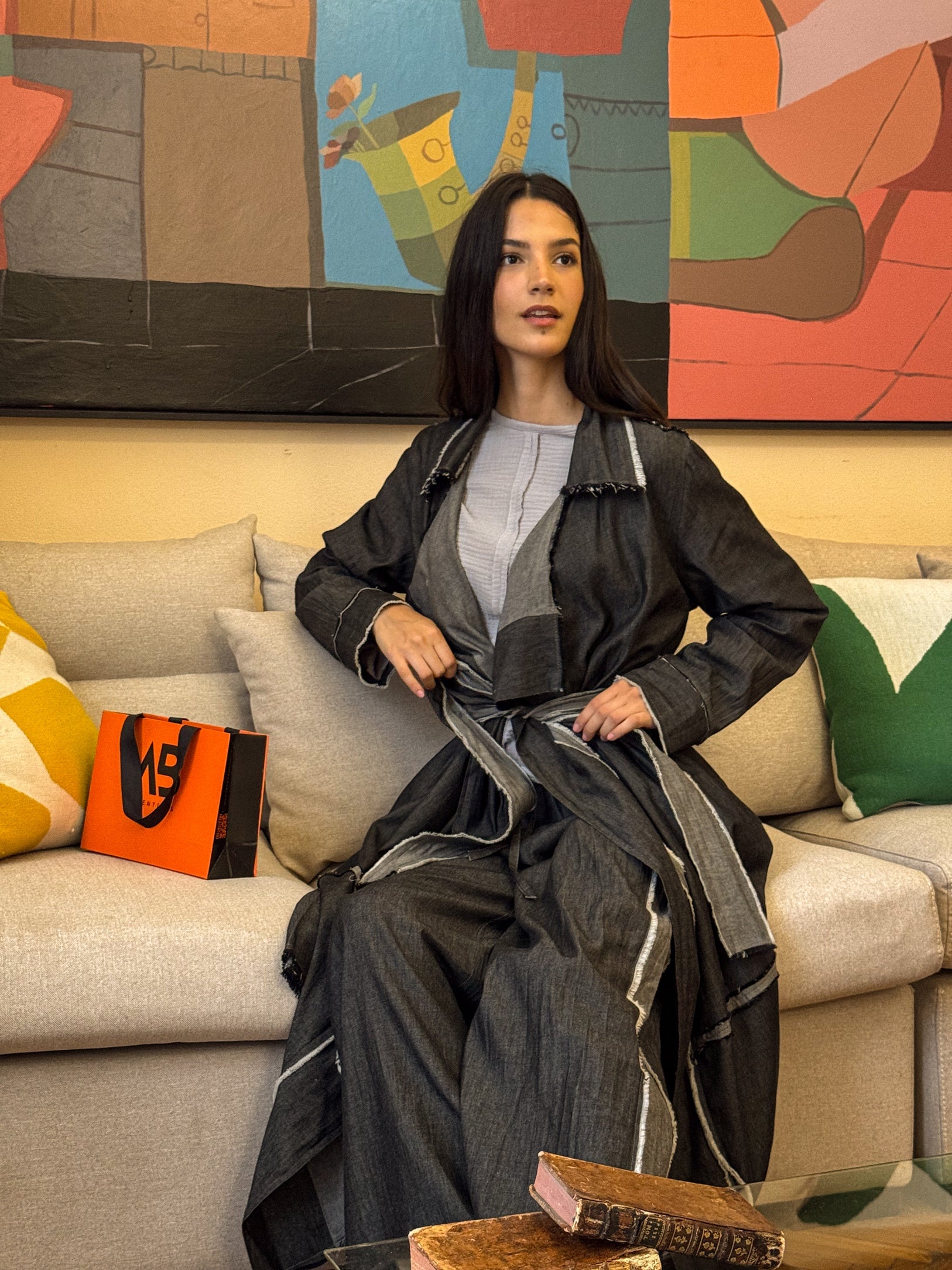 Bold Cardigan Black - AB ESSENTIALS