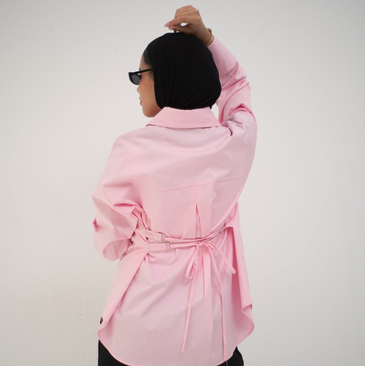 Cairo Shirt Powder Pink - AB ESSENTIALS