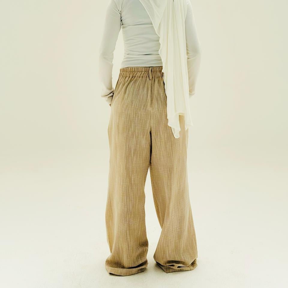 Comfort Pants Light Cafe - AB ESSENTIALS