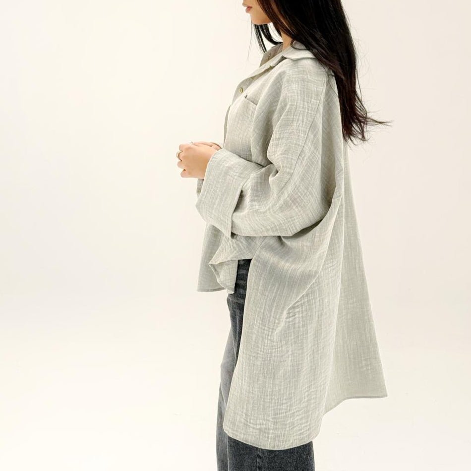 Comfort Shirt Greenish - AB ESSENTIALS