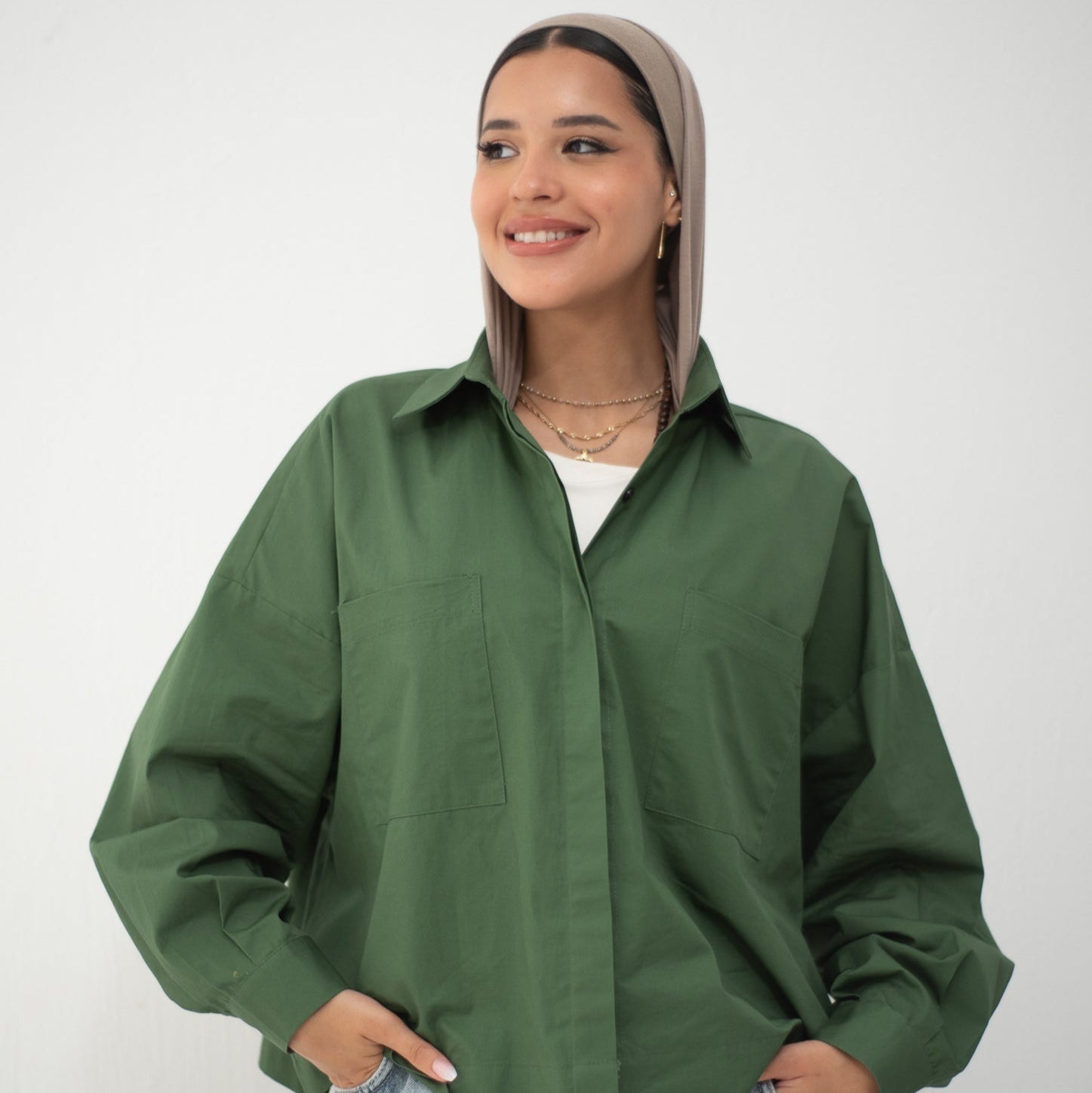 Cropi Shirt Grass - AB ESSENTIALS