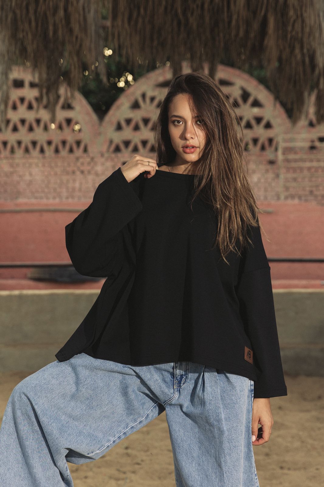 Daily Tee Black - AB ESSENTIALS