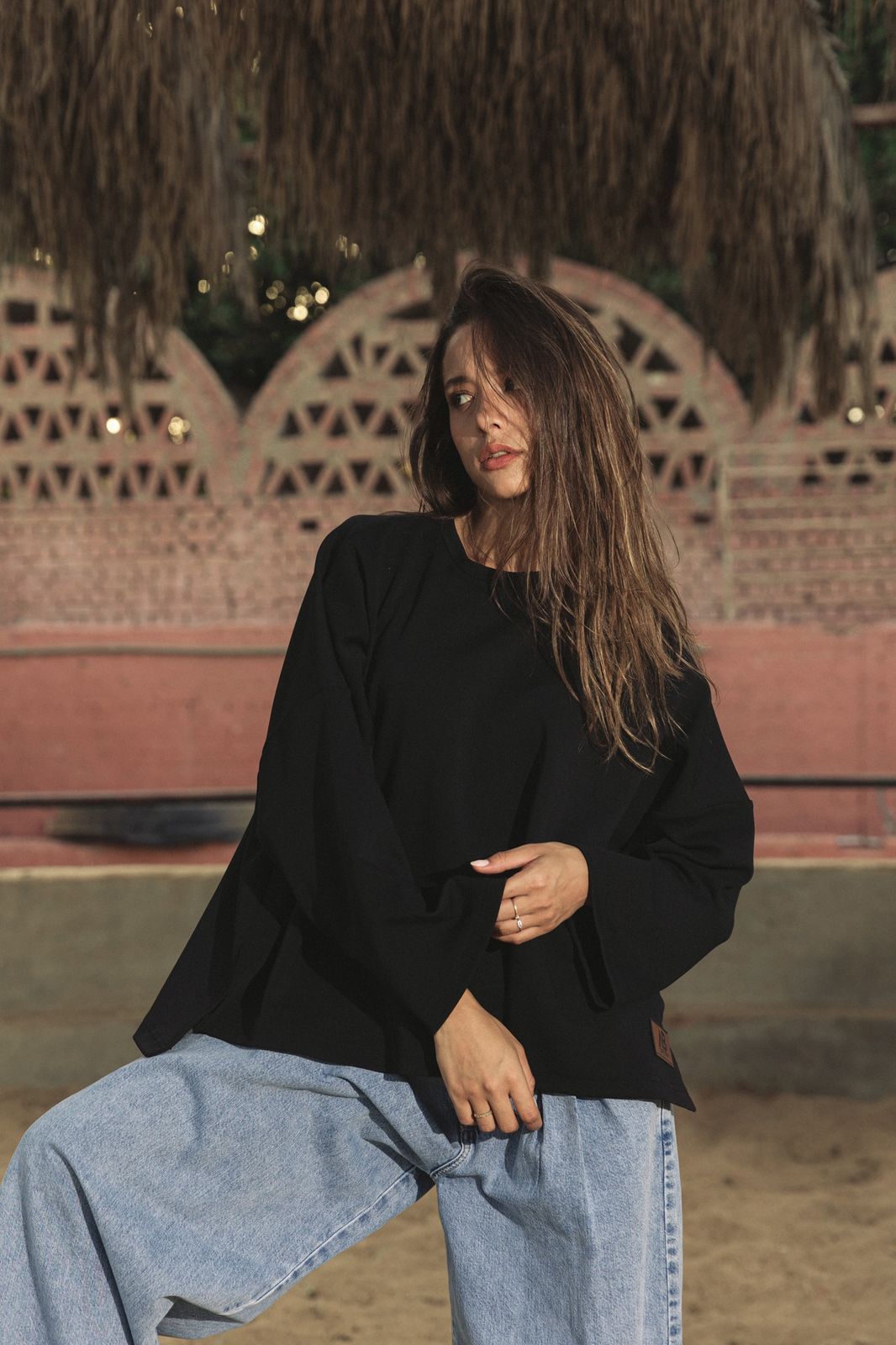 Daily Tee Black - AB ESSENTIALS