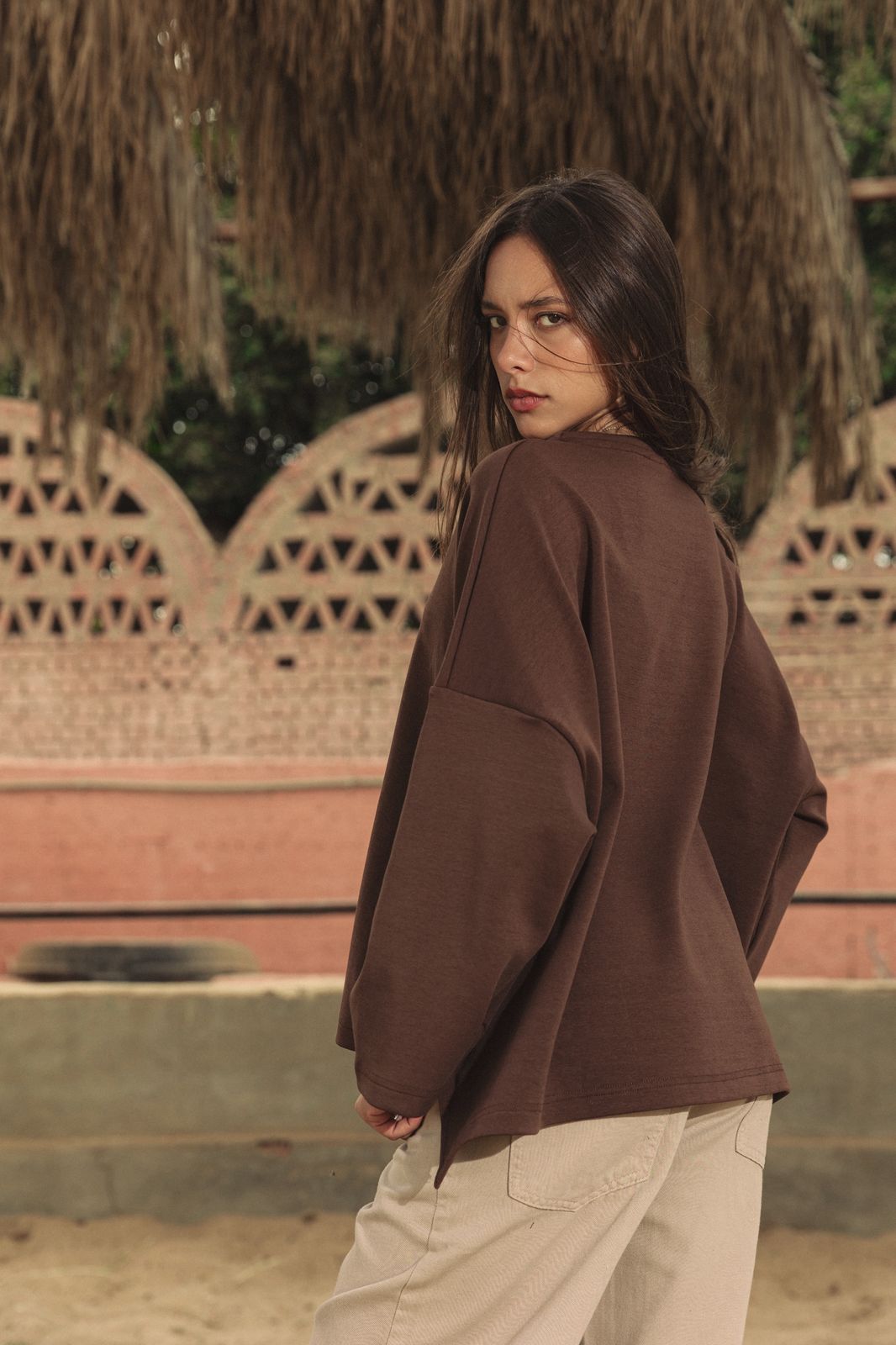 Daily Tee Chocolate - AB ESSENTIALS