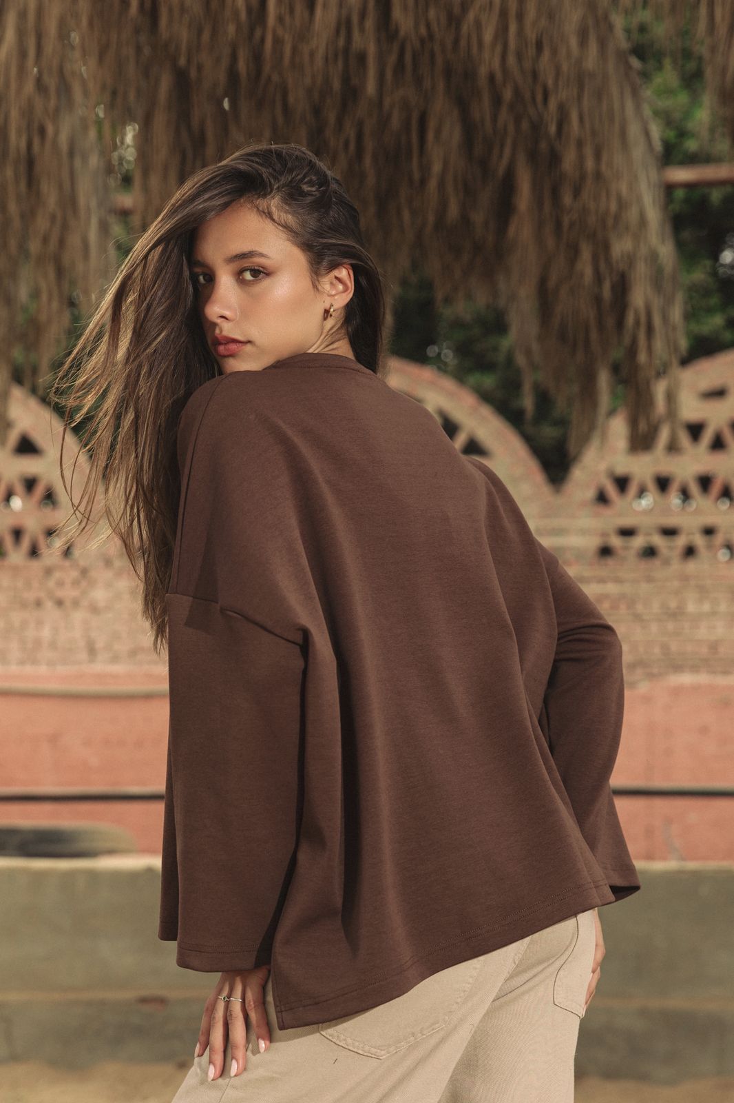 Daily Tee Chocolate - AB ESSENTIALS