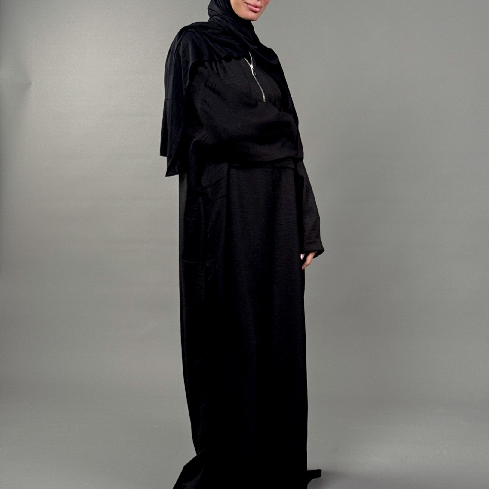 Dorra Abaya Black - AB ESSENTIALS