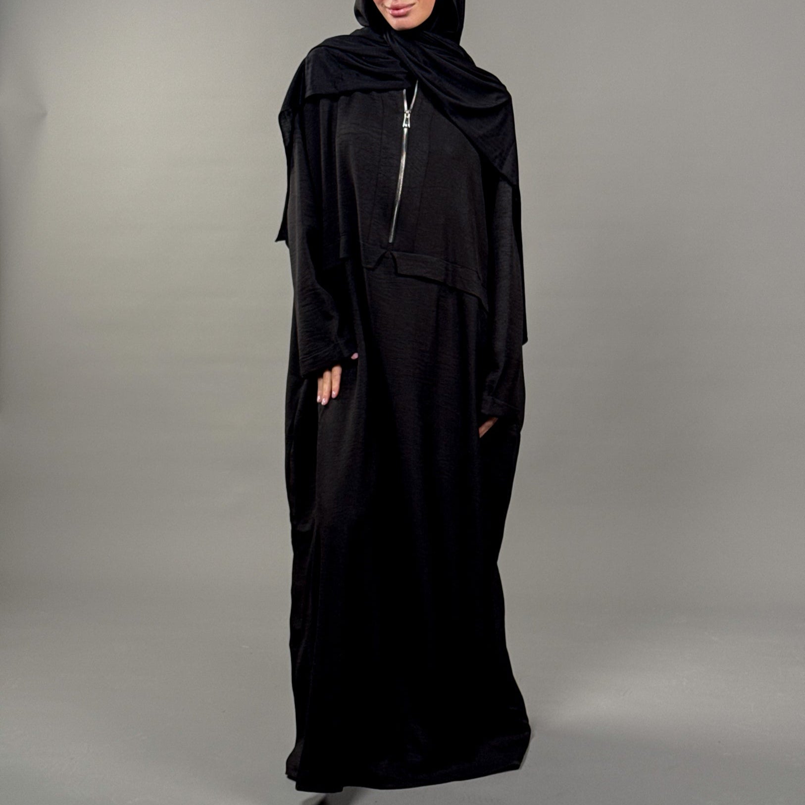 Dorra Abaya Black - AB ESSENTIALS