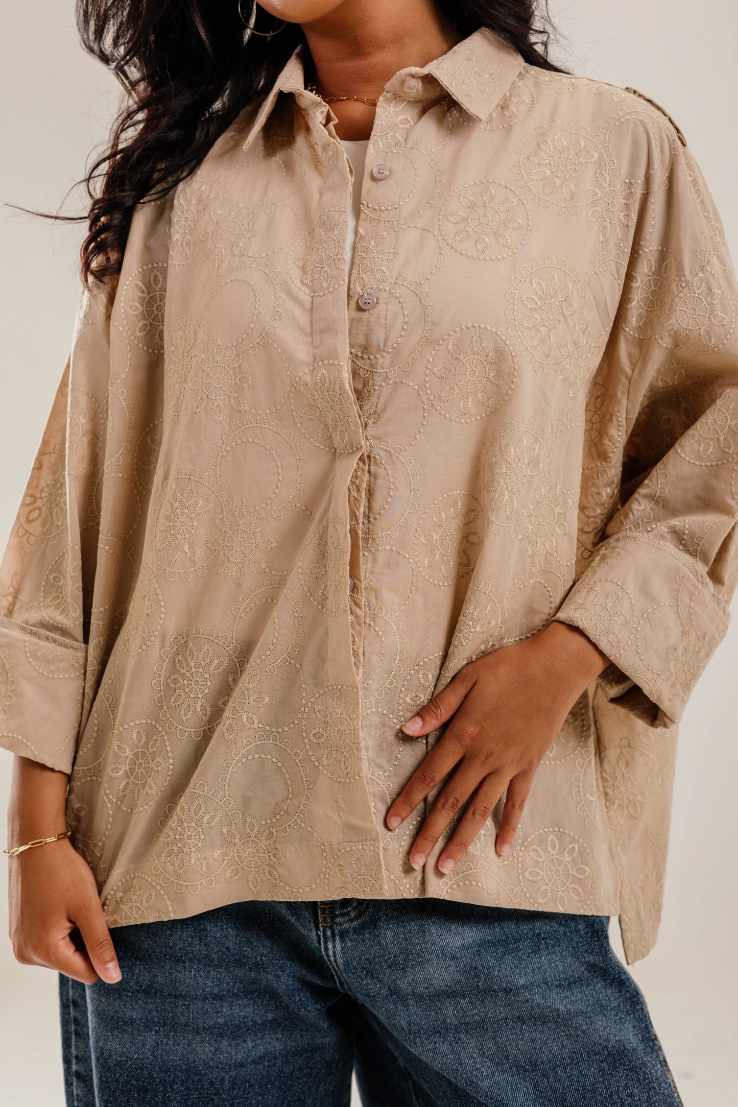 Elite Shirt Beige - AB ESSENTIALS