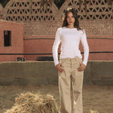 Full Tee White - AB ESSENTIALS