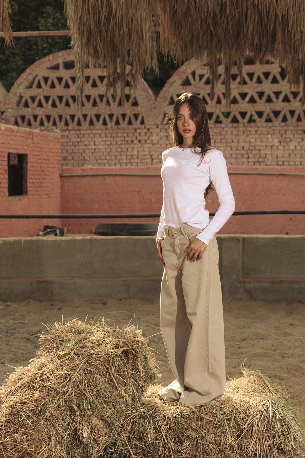 Full Tee White - AB ESSENTIALS