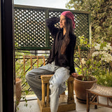 Lagoon Shirt Black - AB ESSENTIALS