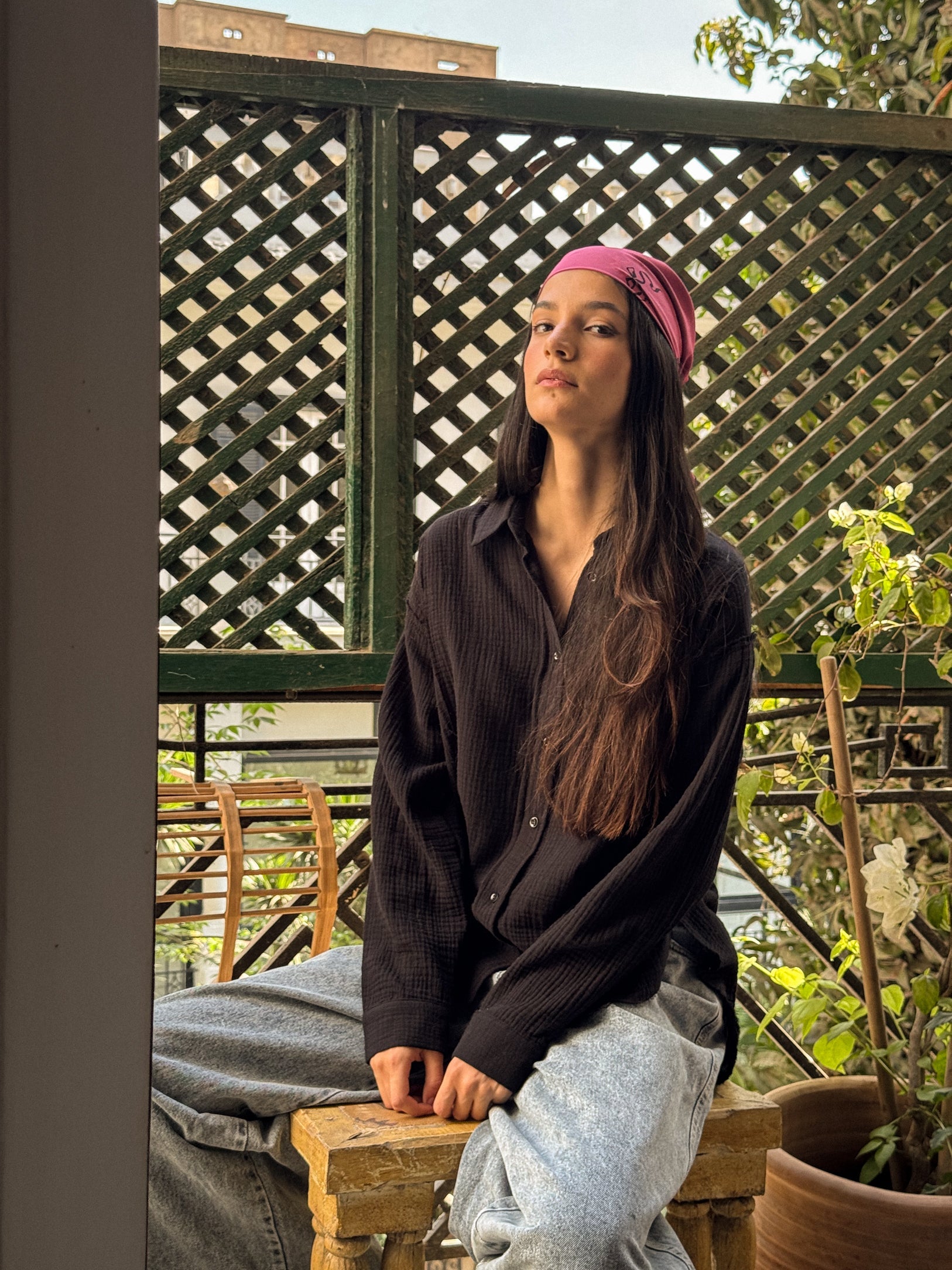 Lagoon Shirt Black - AB ESSENTIALS