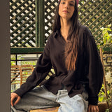 Lagoon Shirt Black - AB ESSENTIALS