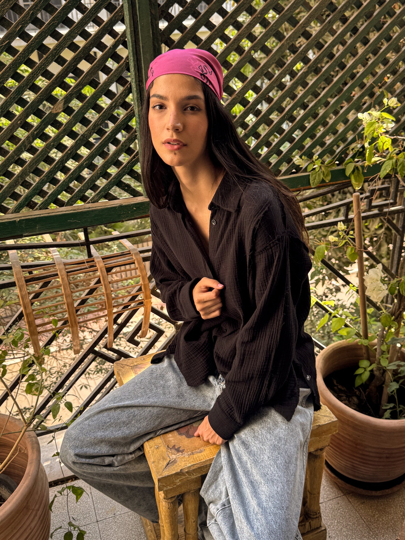 Lagoon Shirt Black - AB ESSENTIALS