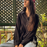 Lagoon Shirt Black - AB ESSENTIALS